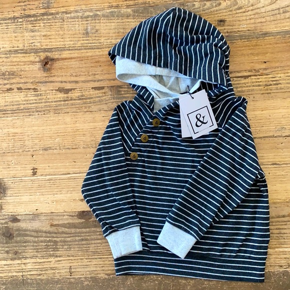 NEW “&” 18 month unisex hooded sweatshirt - Picture 2 of 8